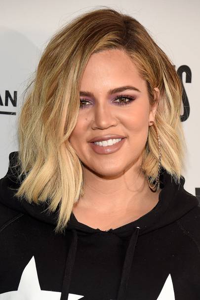 bob haircut khloe kardashian