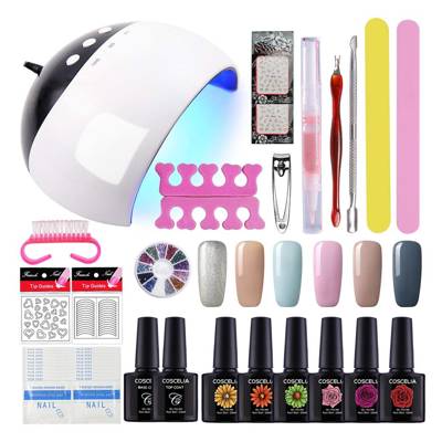 The Best Home Gel Nail Kits For Shellac At Home | Glamour UK