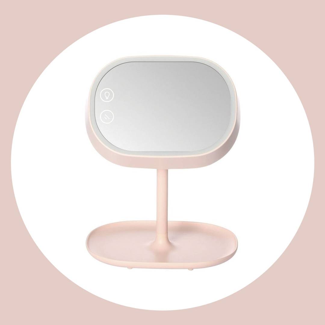 Image: These high-tech, light-up vanity mirrors will level-up your makeup application (and selfie) game