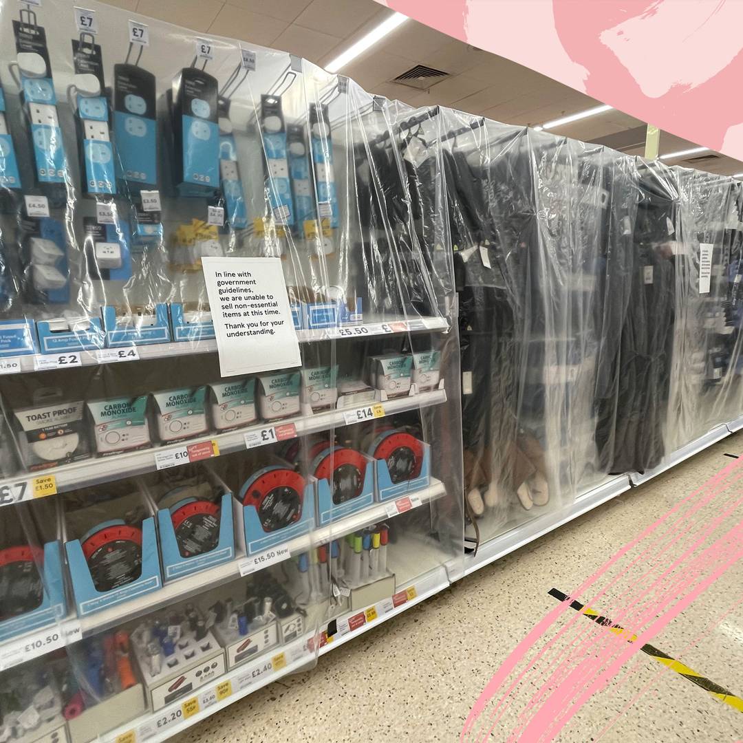 Image: A mother and son fleeing domestic abuse were refused ânon-essentialâ clothes and bedding at Welsh retailers, so has the lockdown overstepped the mark?