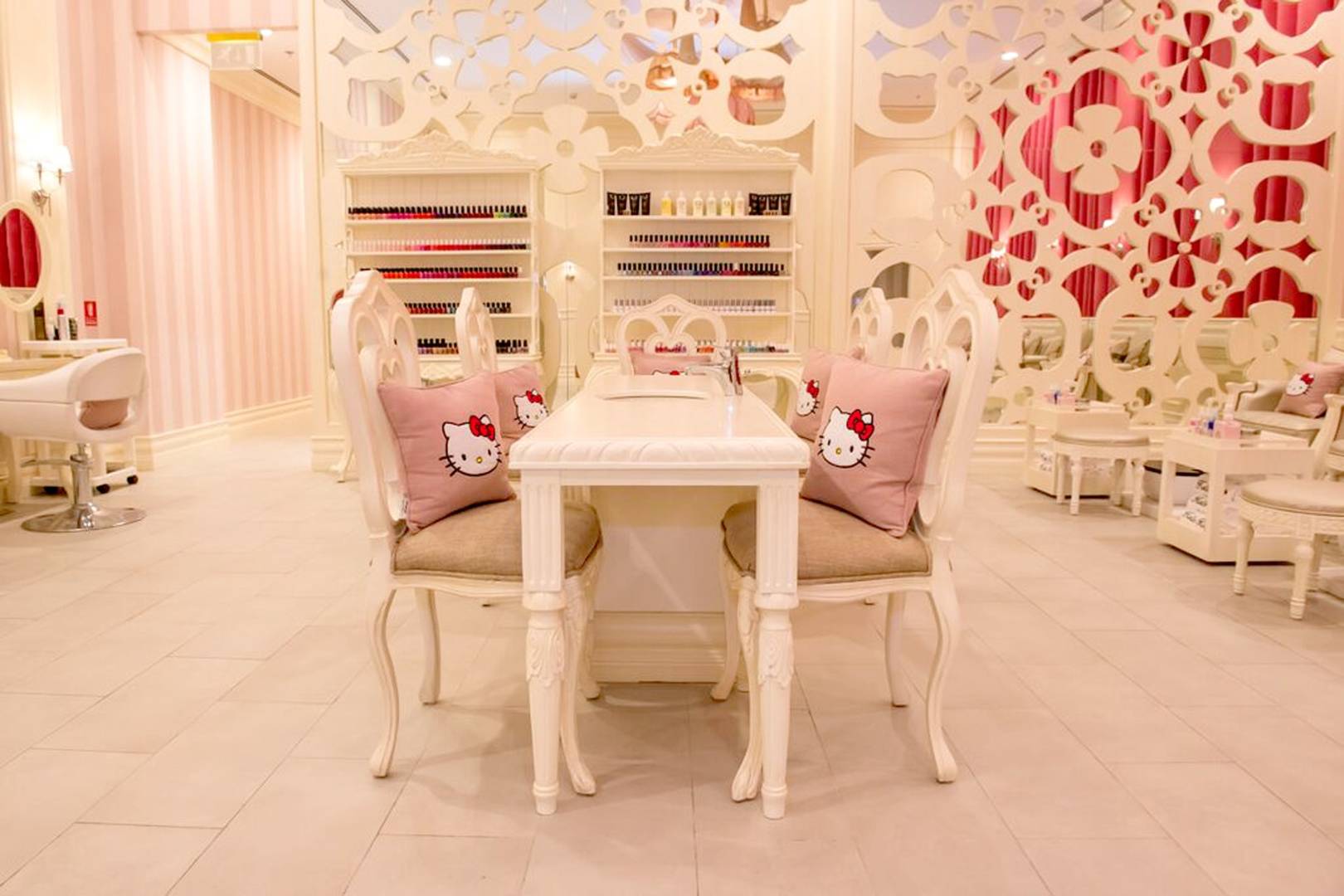 the hello kitty spa dubai mall review pictures glamour uk
