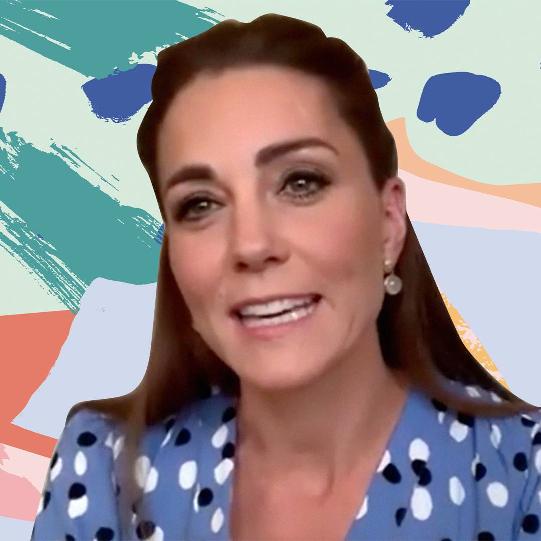 Image: Kate Middleton has made the 'mounted brow' the most flattering beauty trend of isolation (and experts say it enhances facial symmetry)