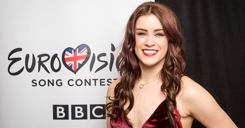 Lucie Jones Eurovision Song Contest 2017 Uk British Entry Glamour Uk