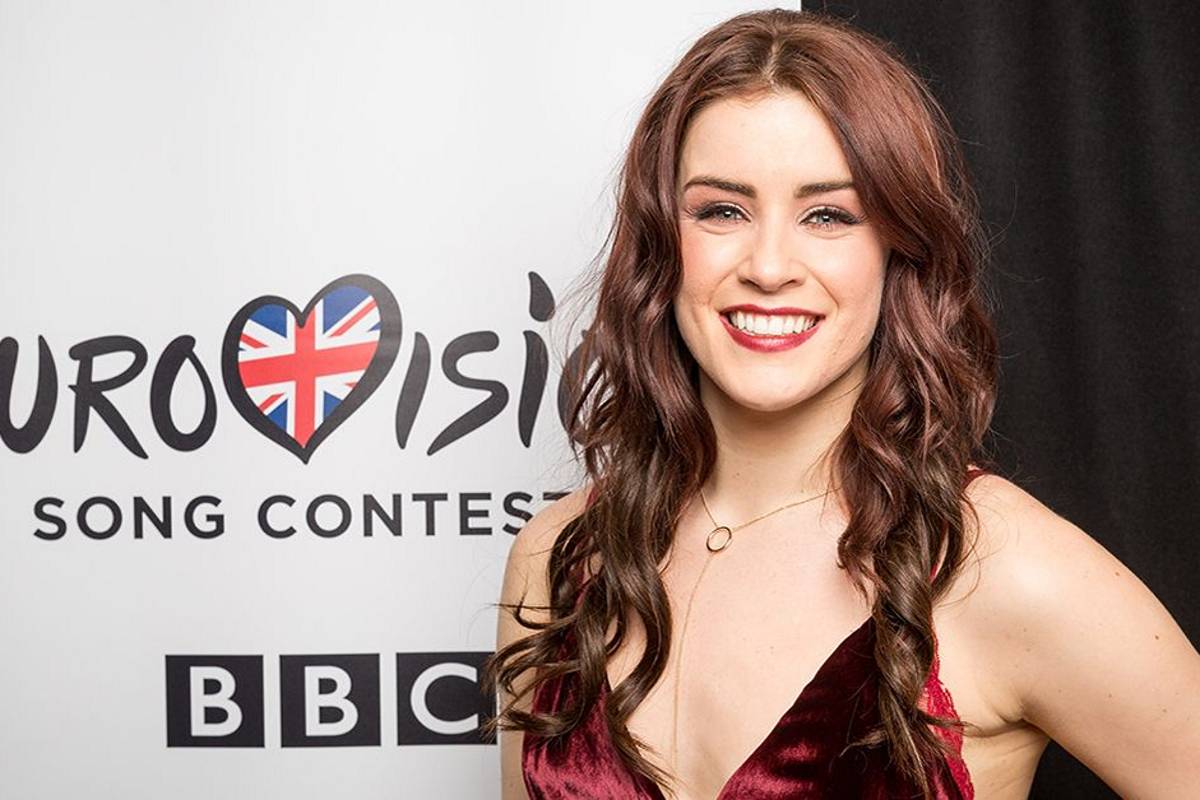 Lucie Jones Eurovision Song Contest 2017 Uk British Entry Glamour Uk