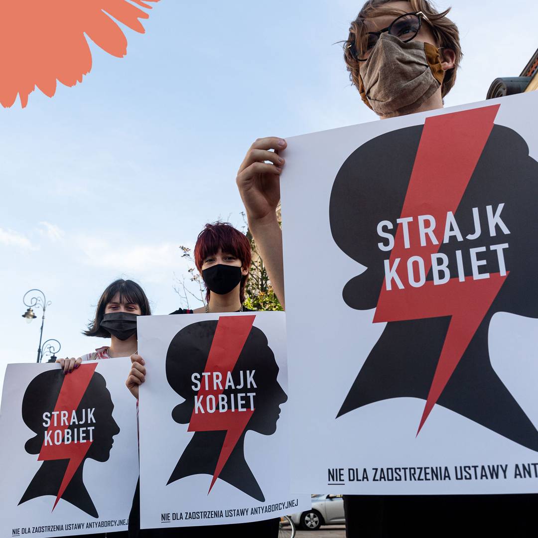 Image: Poland just banned the right to abortions due to fetal abnormalities, sparking huge protests