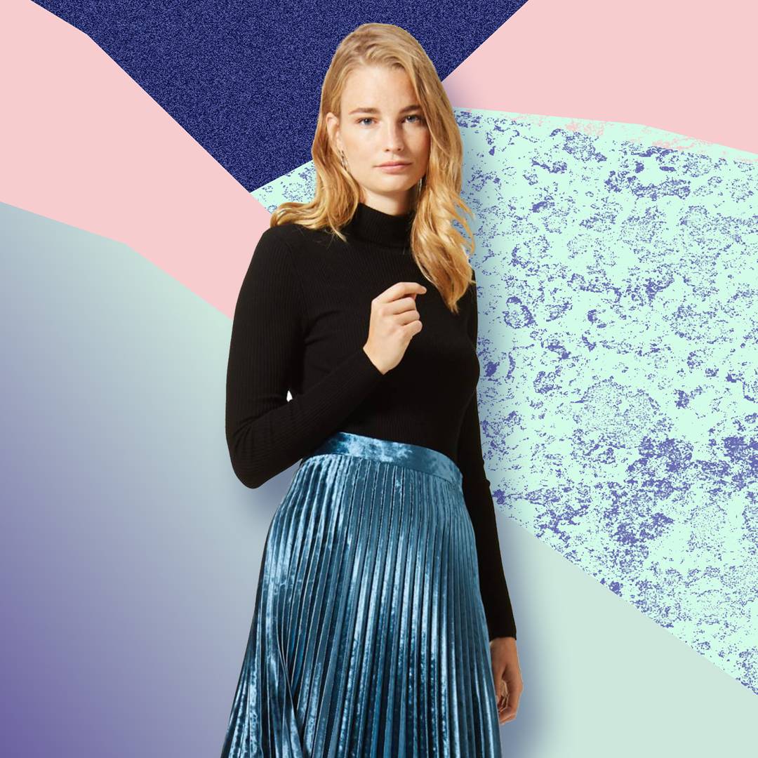 Image: This Â£35 M&S skirt is the piece everyone wants to snap up for the festive party season - and it comes in 7 colourways