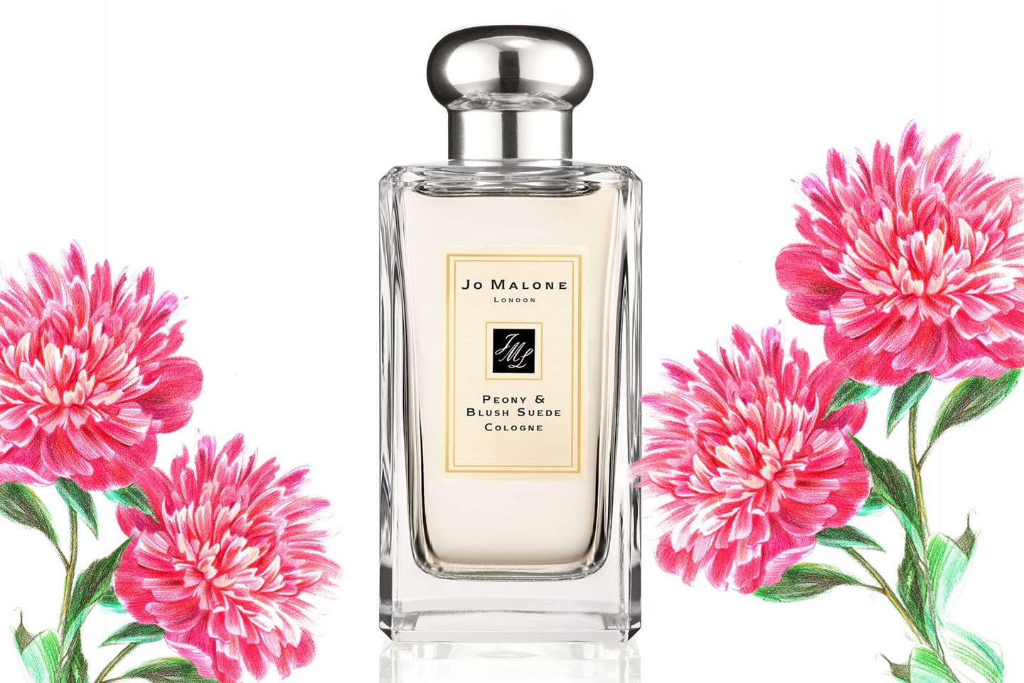 Peony perfume Jo Malone, Miss Dior, L'Occitane Glamour UK