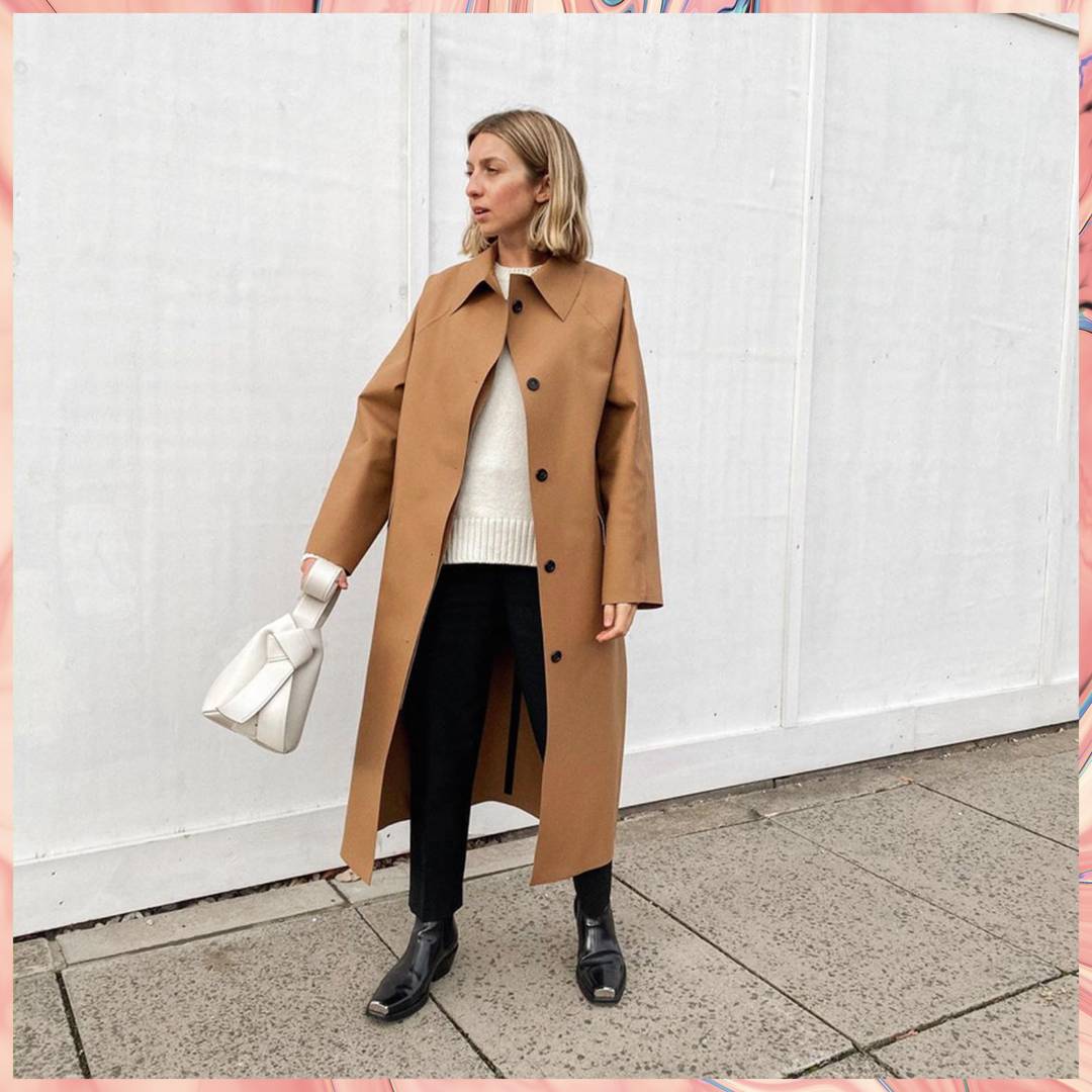 Image: Influencers are obsessed with this new outerwear trend for autumn