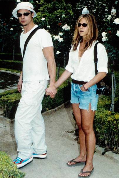 jennifer aniston jean shorts