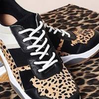 Sell-Out Leopard Print Trainers 