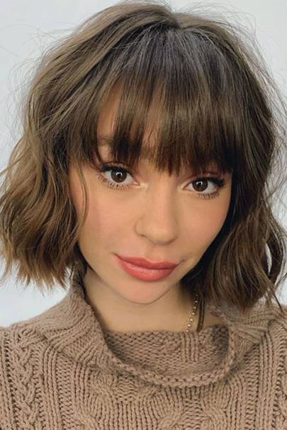 Fringe Hairstyles From Choppy To Side Swept Bangs Glamour Uk