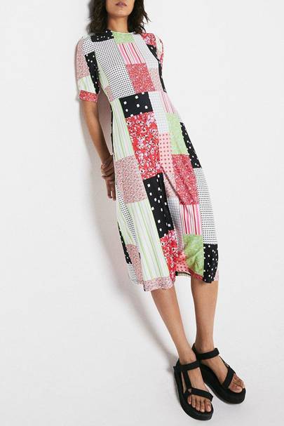 summer midi dresses with sleeves uk