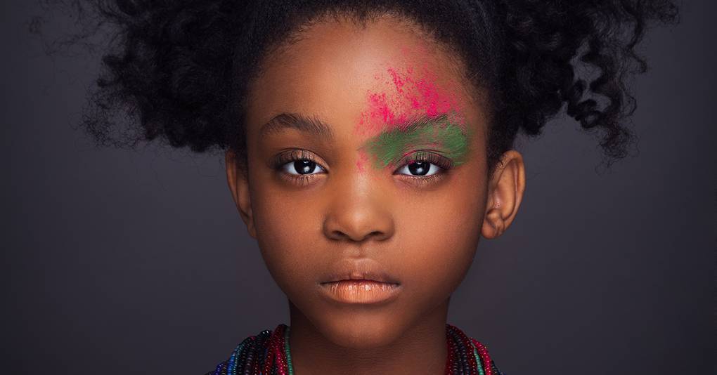 Portraits of black girls rocking natural hair  Glamour UK