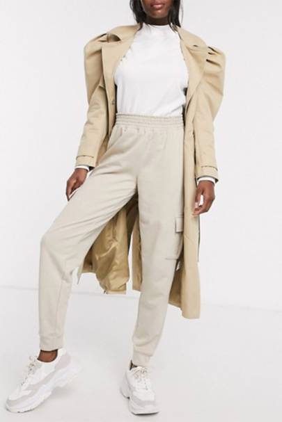 asos design boyfriend trench coat