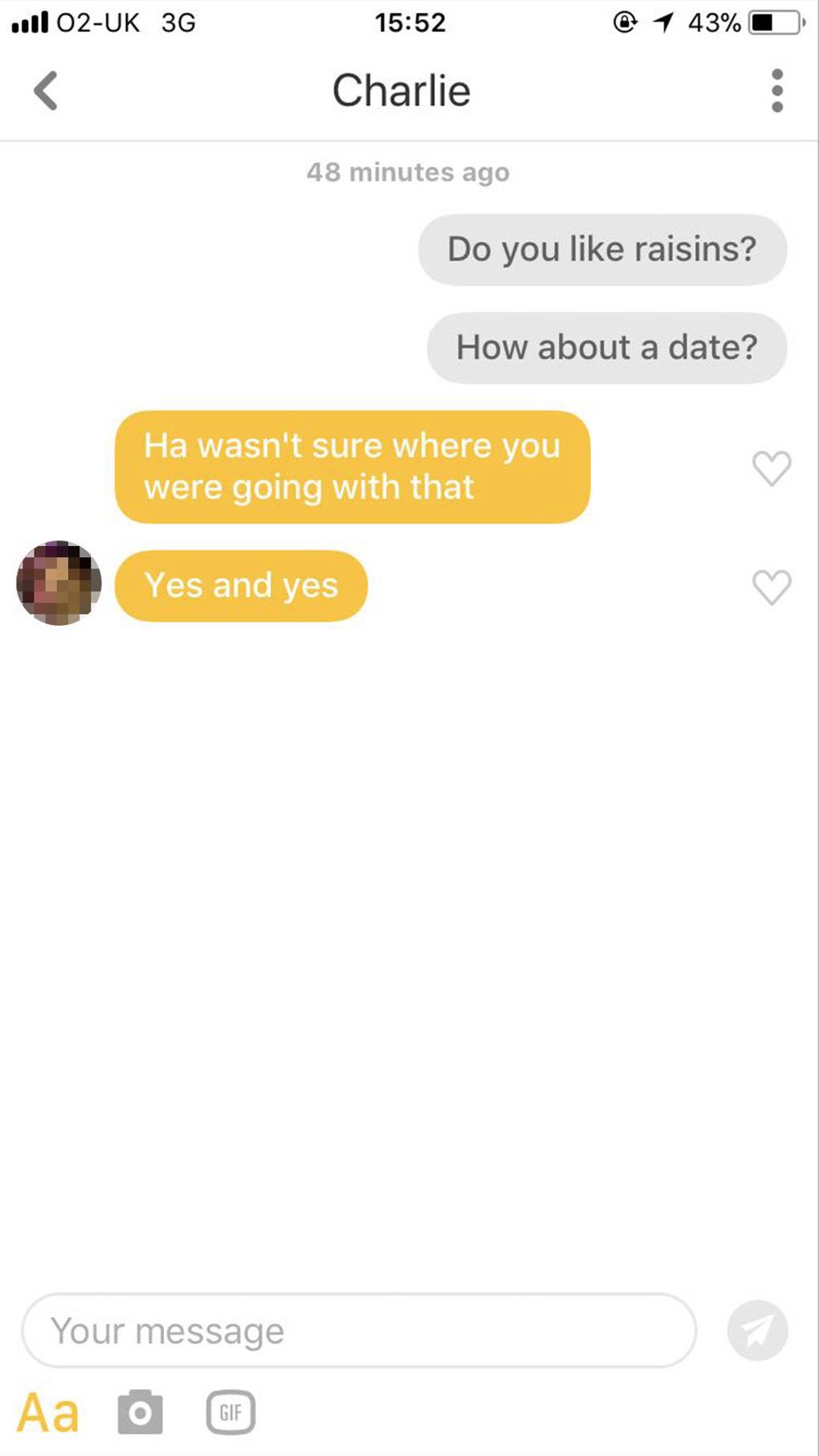 Online dating one liners