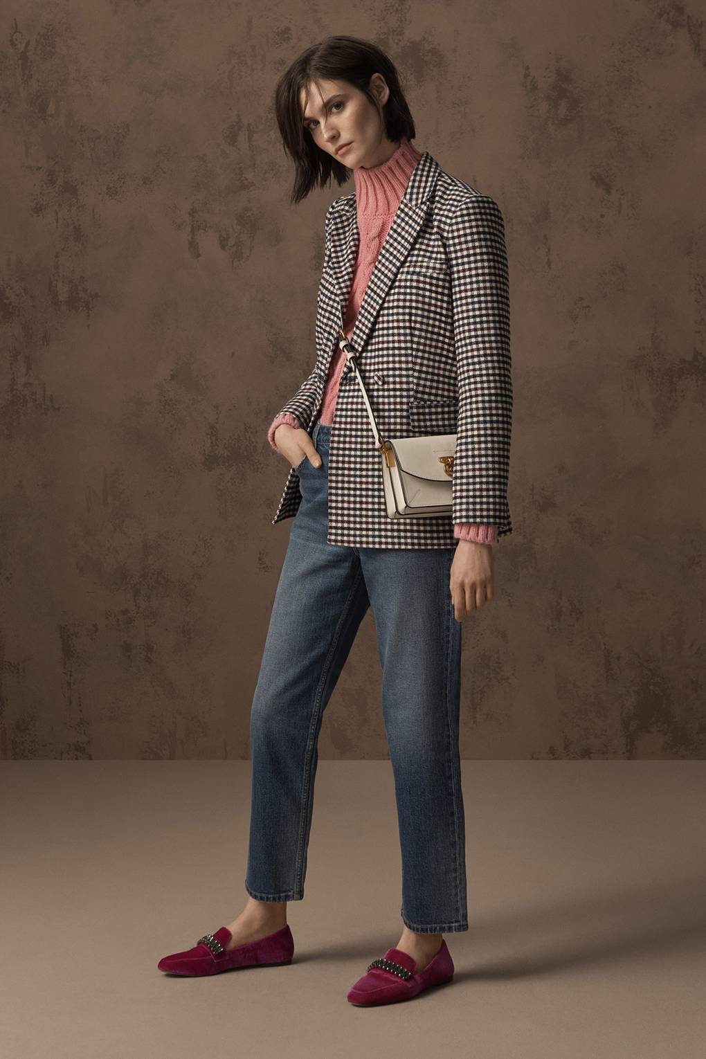 marks and spencer limited collection denim dress