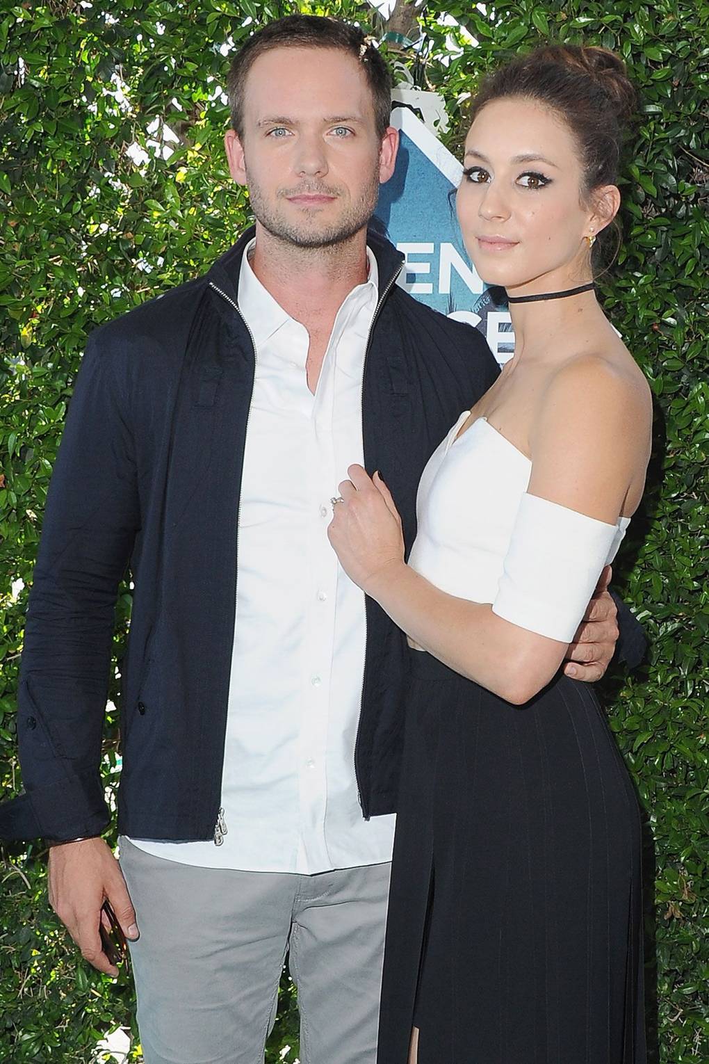 Patrick J Adams Troian Bellisario S Wedding Pictures Celebrity Patrick J Adams Troian Bellisario S Wedding Pictures Celebrity Guests Glamour Uk
