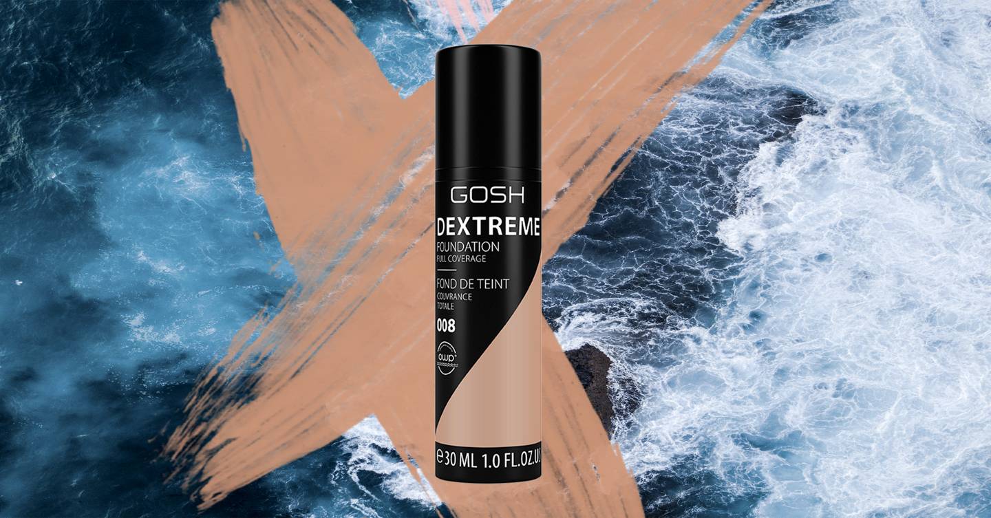 Gosh Copenhagen Dextreme Full Coverage Foundation Allows 10 Plastic Bags To Be Removed From The Ocean Glamour Uk