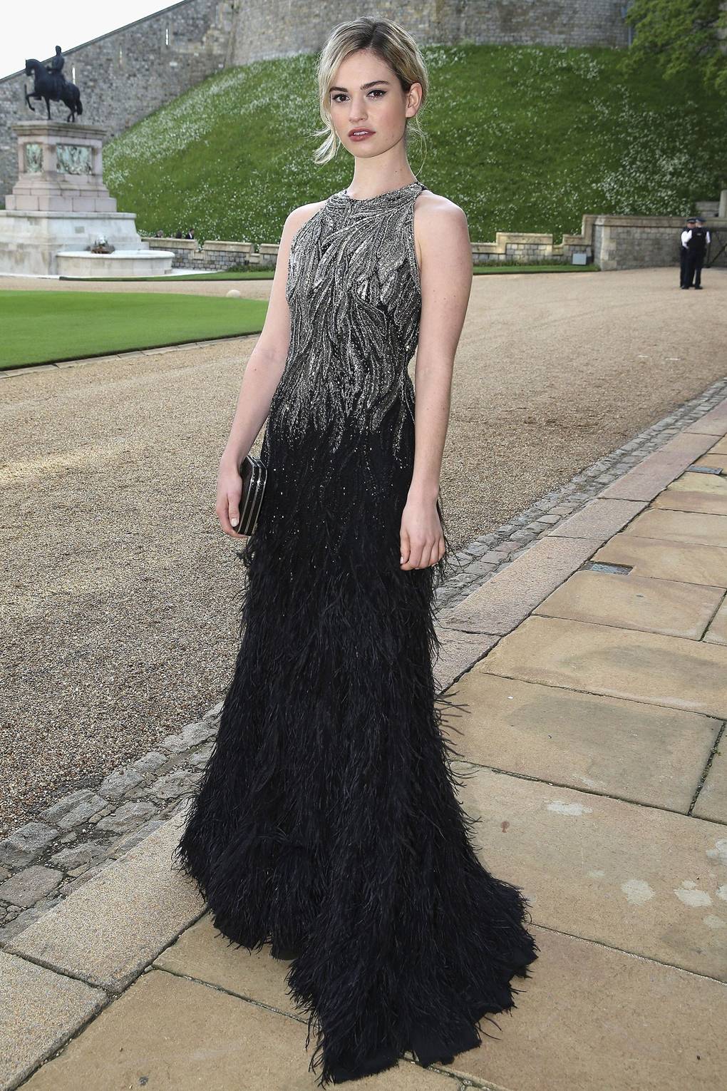 Lily James Red Carpet Style Cinderella Street Outfits Clothes Lily James Red Carpet Style Cinderella Street Outfits Clothes Glamour Uk