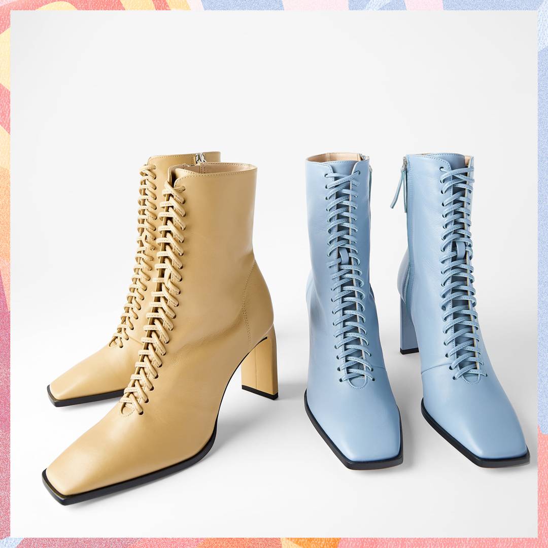 Image: These lace-up boots have totally sold out at Zara because they're going to be so damn popular this Autumn