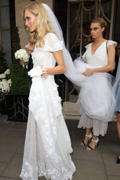 Poppy Delevingne James Cook Wedding Photos 2014 Glamour Uk