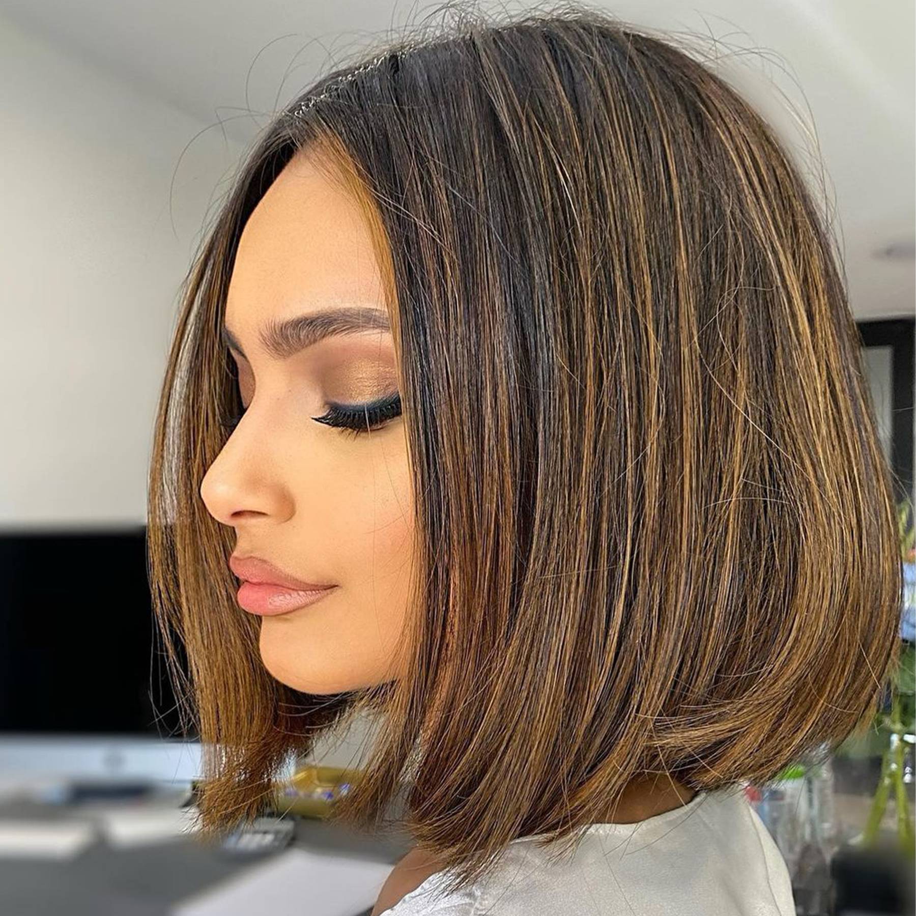 The A Line Bob Is The It Girl Cut That Will Give Your Hair Extra Structure Glamour Uk