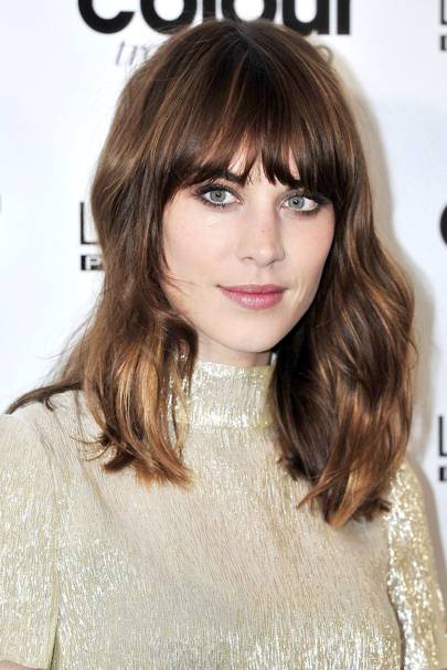 Celebrity fringe hairstyles: with and without bangs | Glamour UK