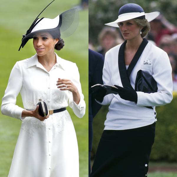 13 Times Meghan Markle Copied Princess Dianas Style Glamour Uk