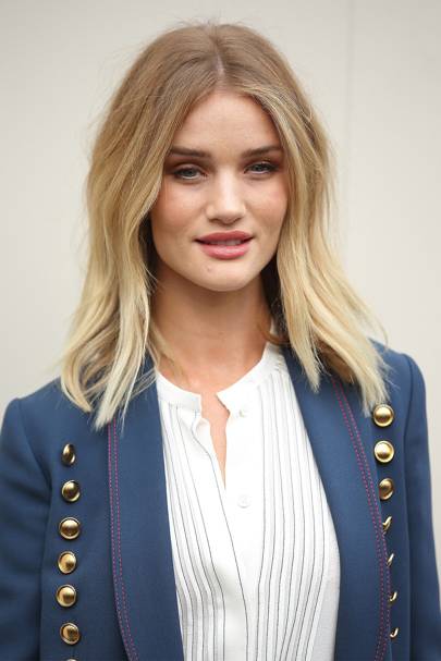 Rosie Huntington Whiteley Top Makeup And Hair Moments Glamour Uk