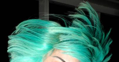 Lady Gaga S Green Hair Celebrity Hair And Hairstyles Glamour Uk