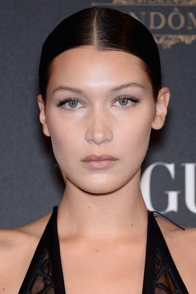 bella hadid skin care routine