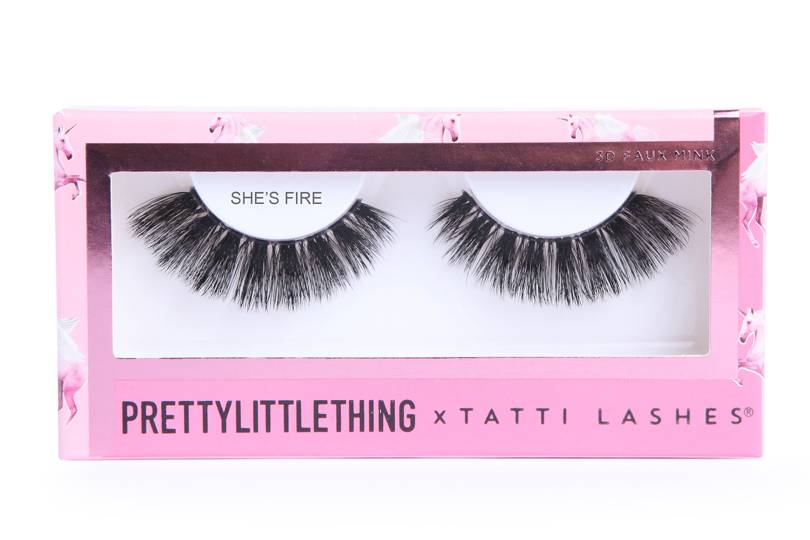 PrettyLittleThing X Tatti Lashes New False Eyelash Collection Glamour UK