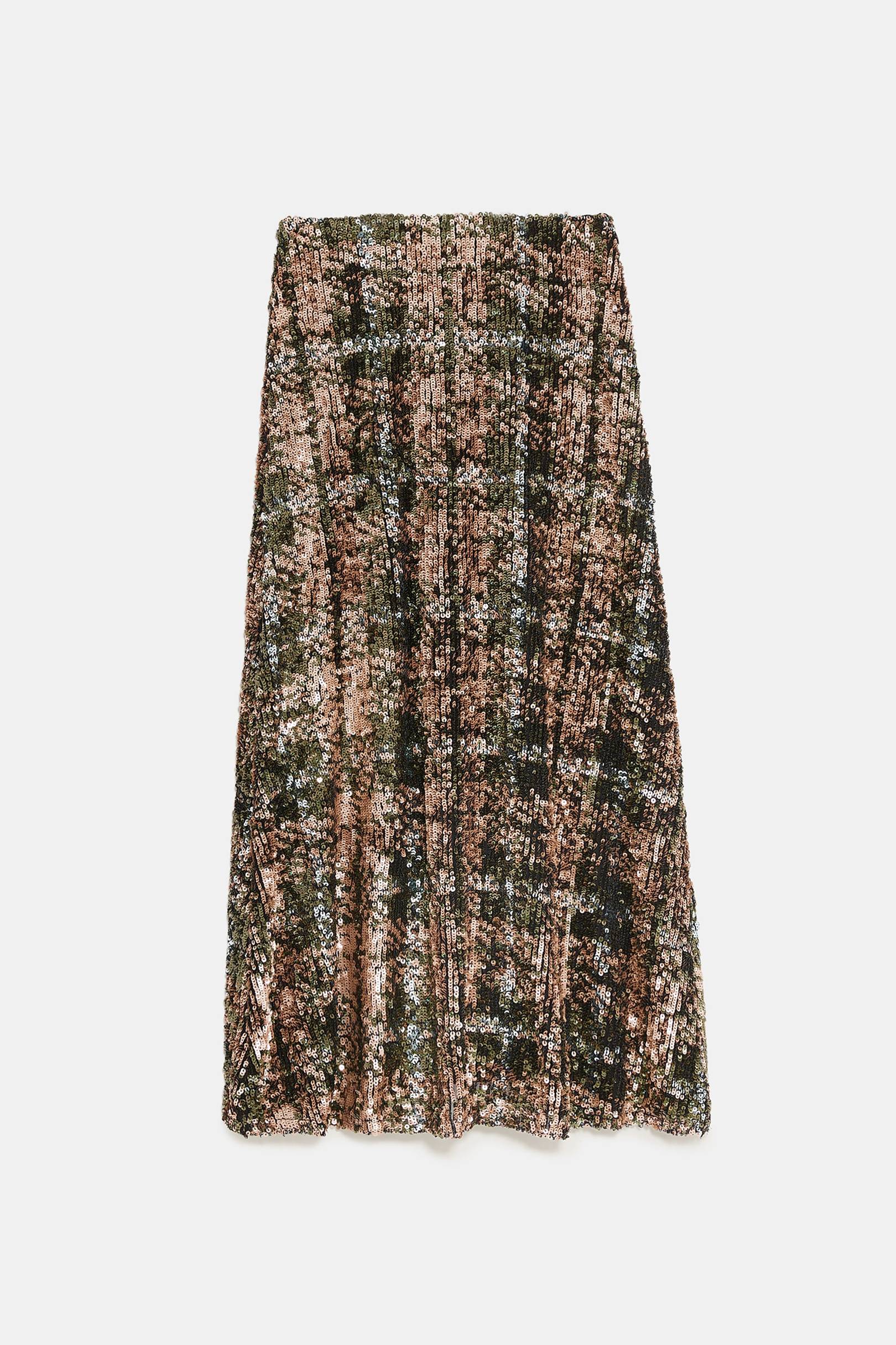This Zara Sequin Skirt Is Set To Be Your Number 1 Christmas Party Buy ...