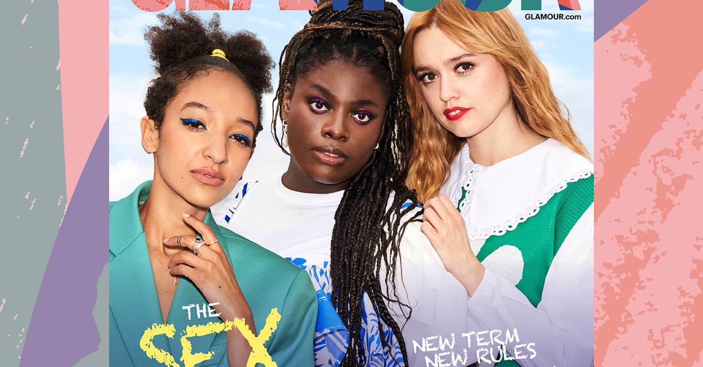 GLAMOUR UK: The Sex Education Issue - cover