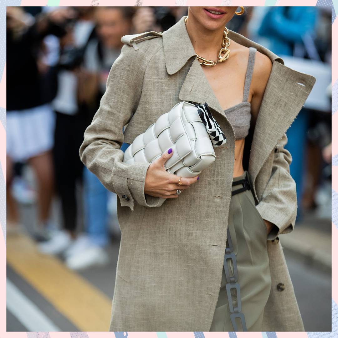 Image: Street style from Milan Fashion Week has finally persuaded us to put down the floral dresses