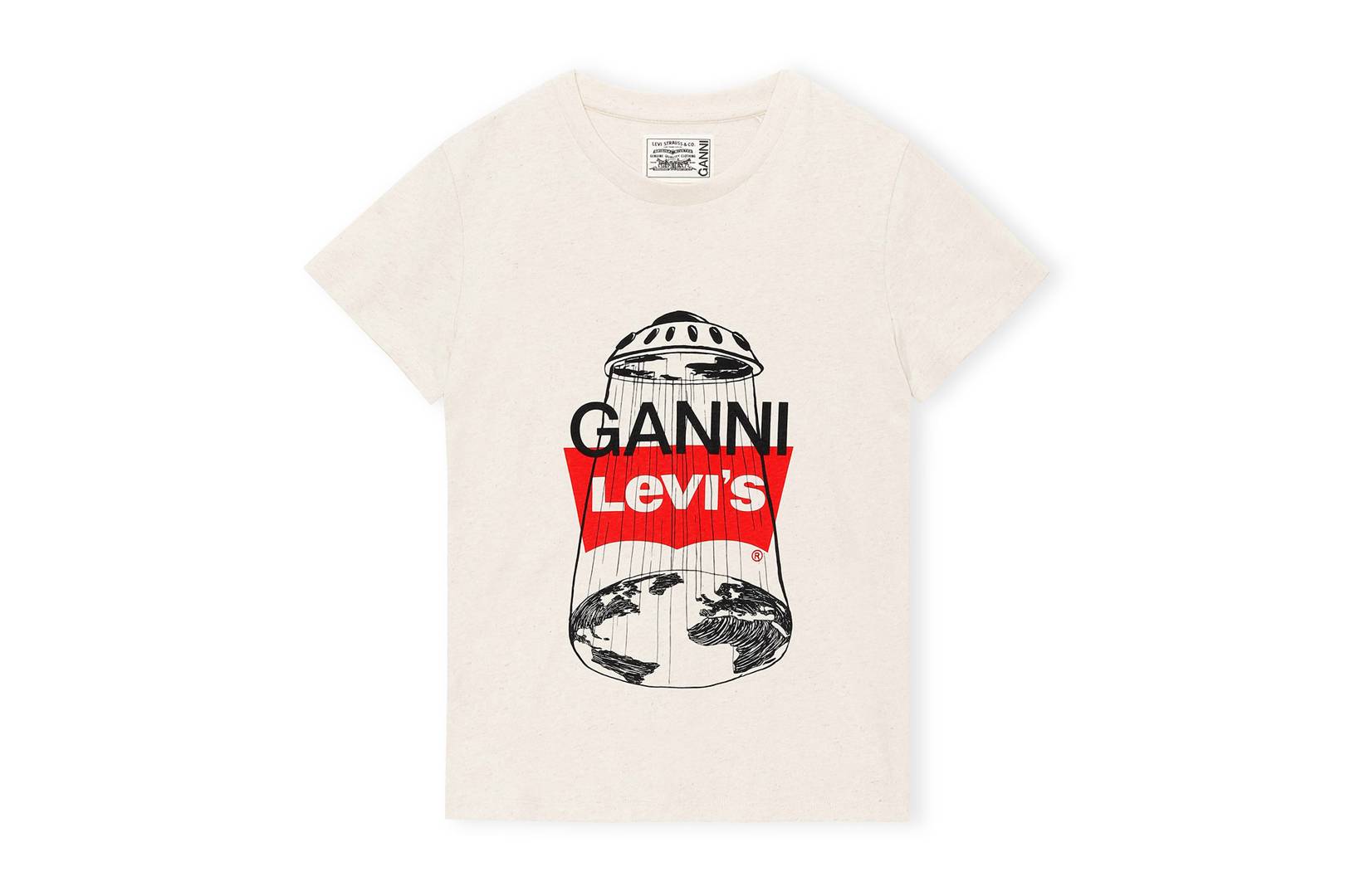 Ganni X Levi's Jersey T-Shirt, £95