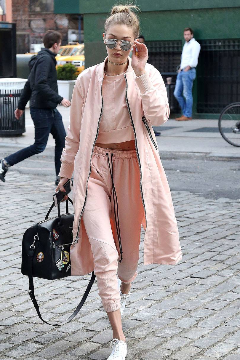 Celebrities wearing pink 2017 | Glamour UK