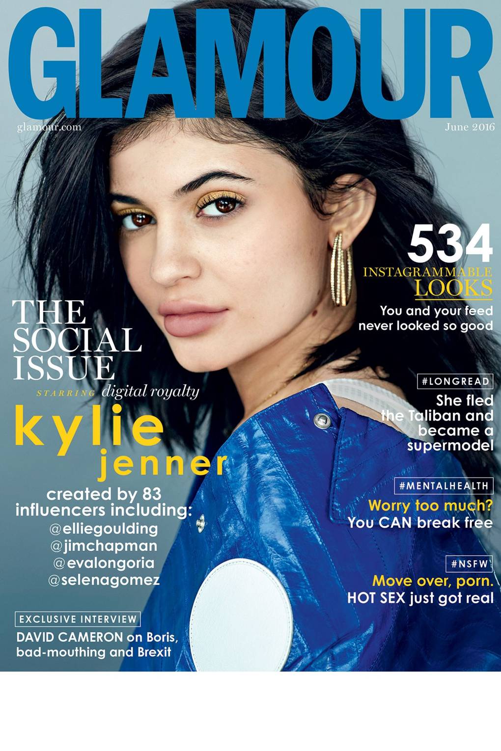 Kylie Jenner Interview Glamour Famous Person