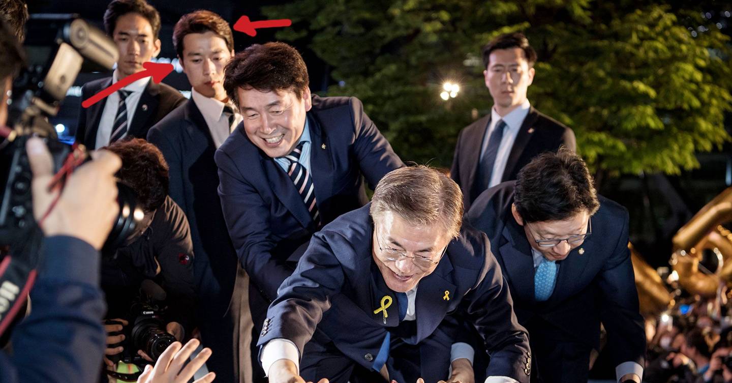 South Korean president's bodyguard, Choi Young-jae, is very good ...