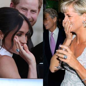 15 Times Meghan Markle Copied Princess Diana's Style | Glamour UK