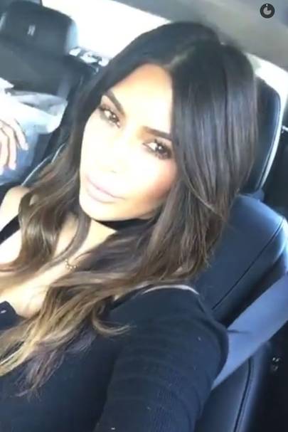 Kim Kardashian Ombre Dip Dye Hair News And Pictures Glamour Uk