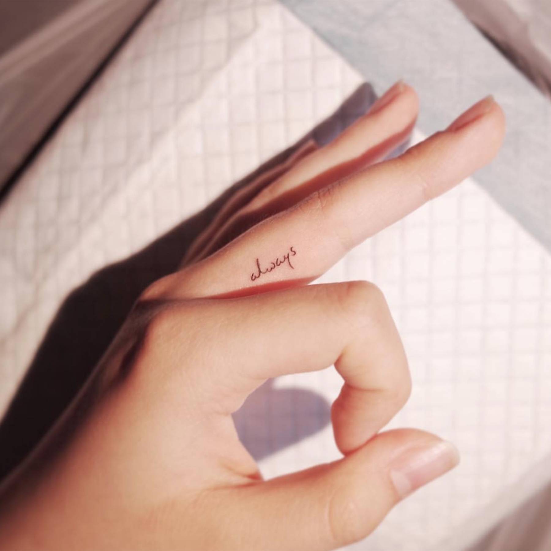 Finger Tattoo Designs Inspiration From Delicate To Daring Glamour Uk