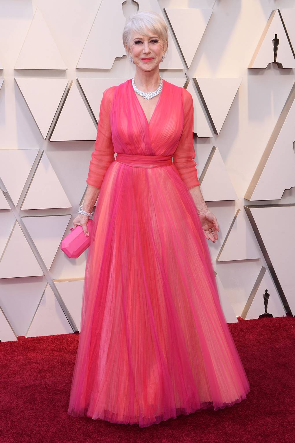 Oscars 2019 Red Carpet Dubs Pink The Colour Of The Season | Glamour UK