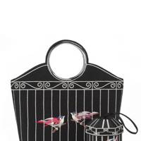 lulu guinness birdcage bag