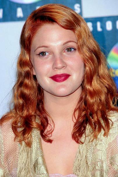 Drew Barrymore Hair Color Photos