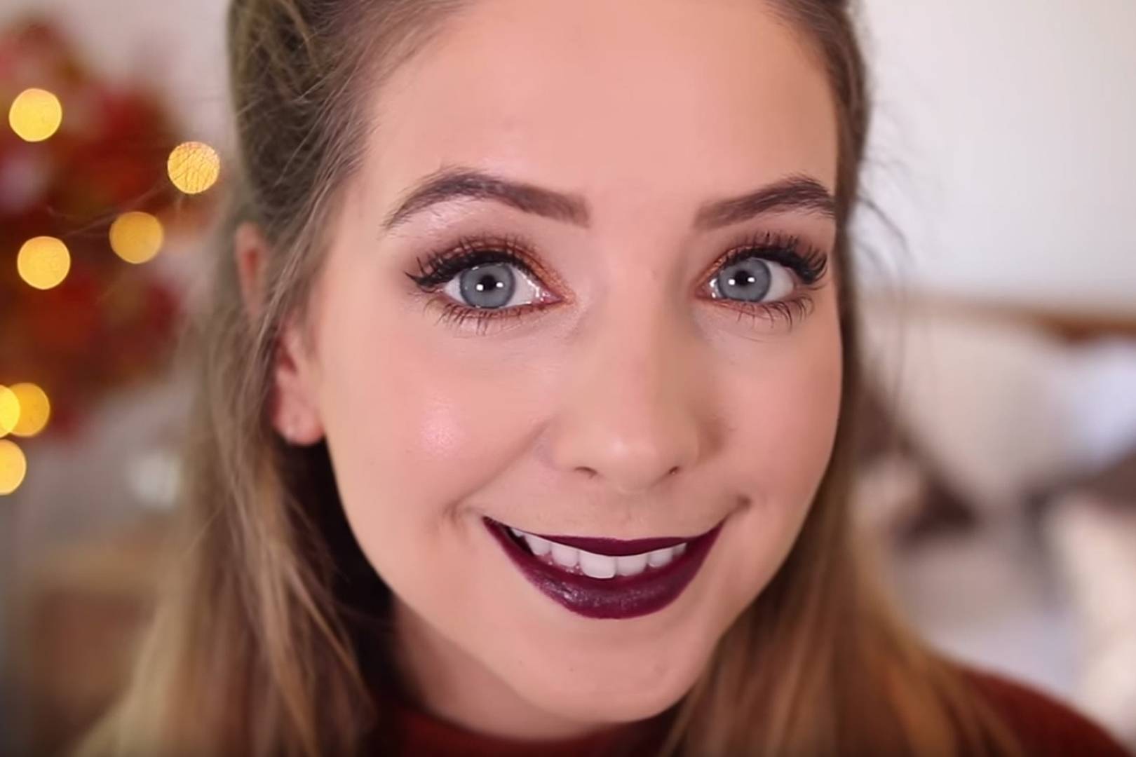 Zoella Autumn Makeup YouTube Video Tutorial Glamour UK