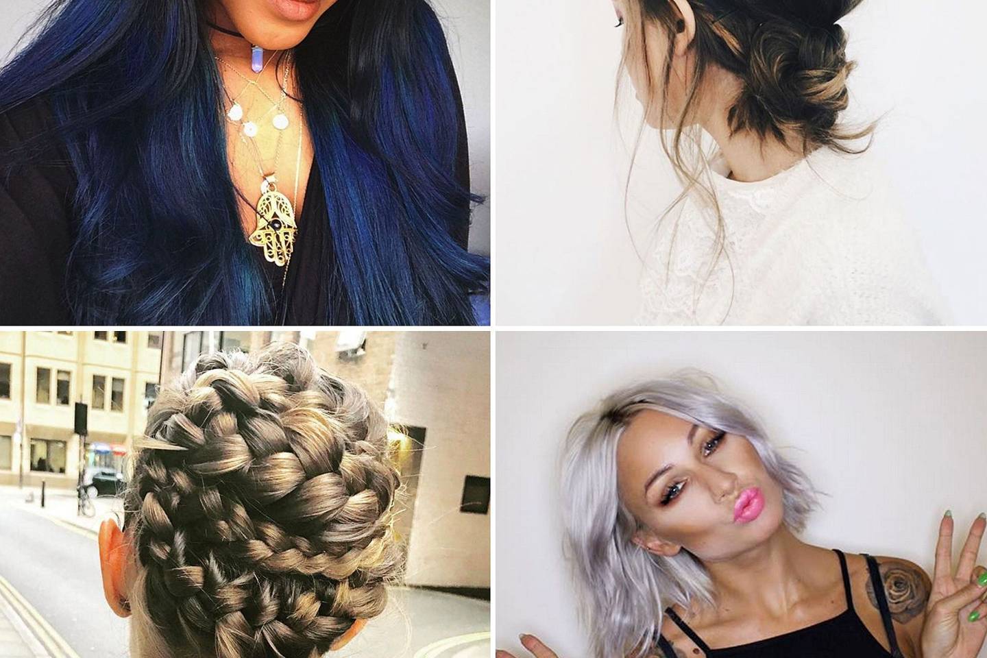 Best hairstyles on Instagram cool hair ideas & cuts 2017 Glamour UK