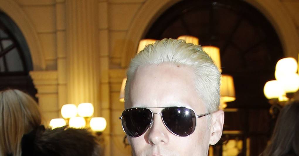Jared Leto Blonde Hair Pictures Instagram Unveil For Suicide