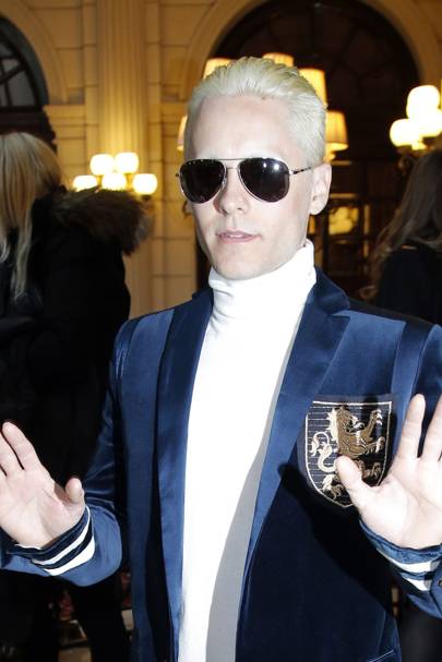 Jared Leto Blonde Hair Pictures Instagram Unveil For Suicide