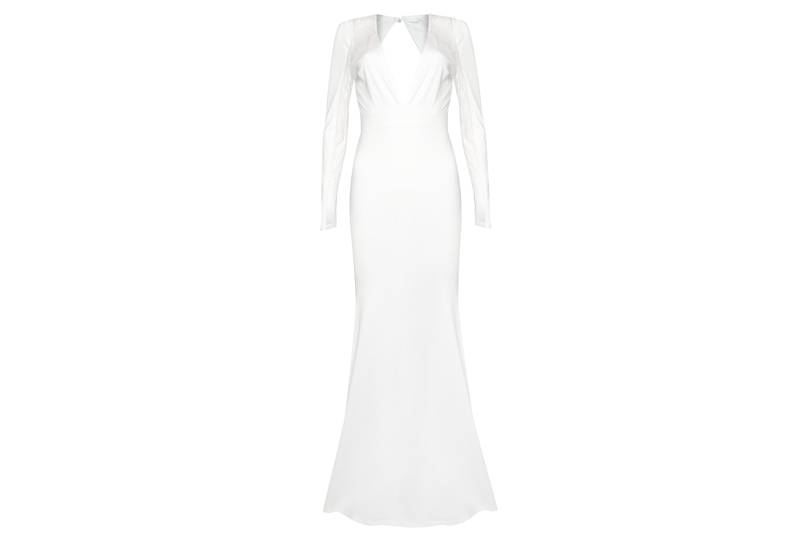 missguided bride robe